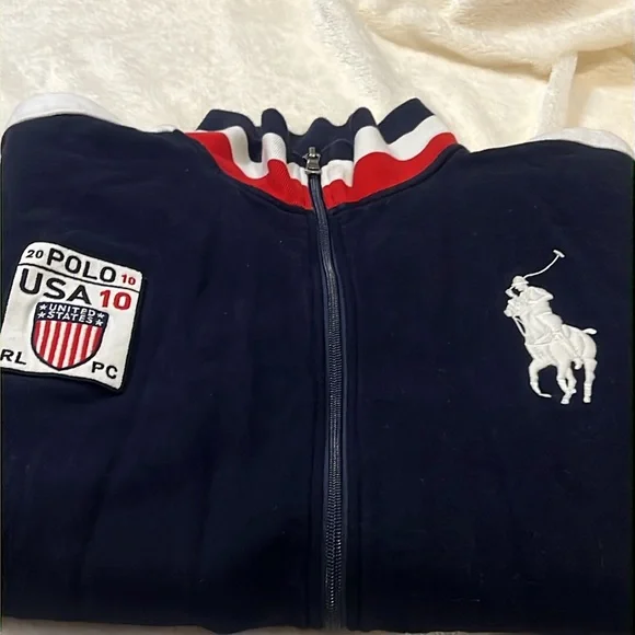 Polo Ralph Lauren Chief Keef zip front sweatshirt
USA big pony - Picture 3 of 7